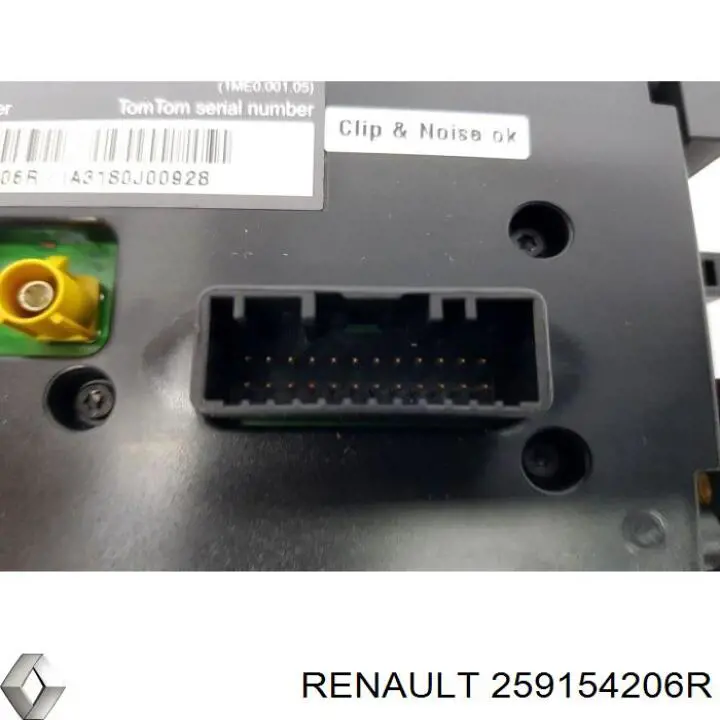 Pantalla Multifuncion 259154206R Renault (RVI)