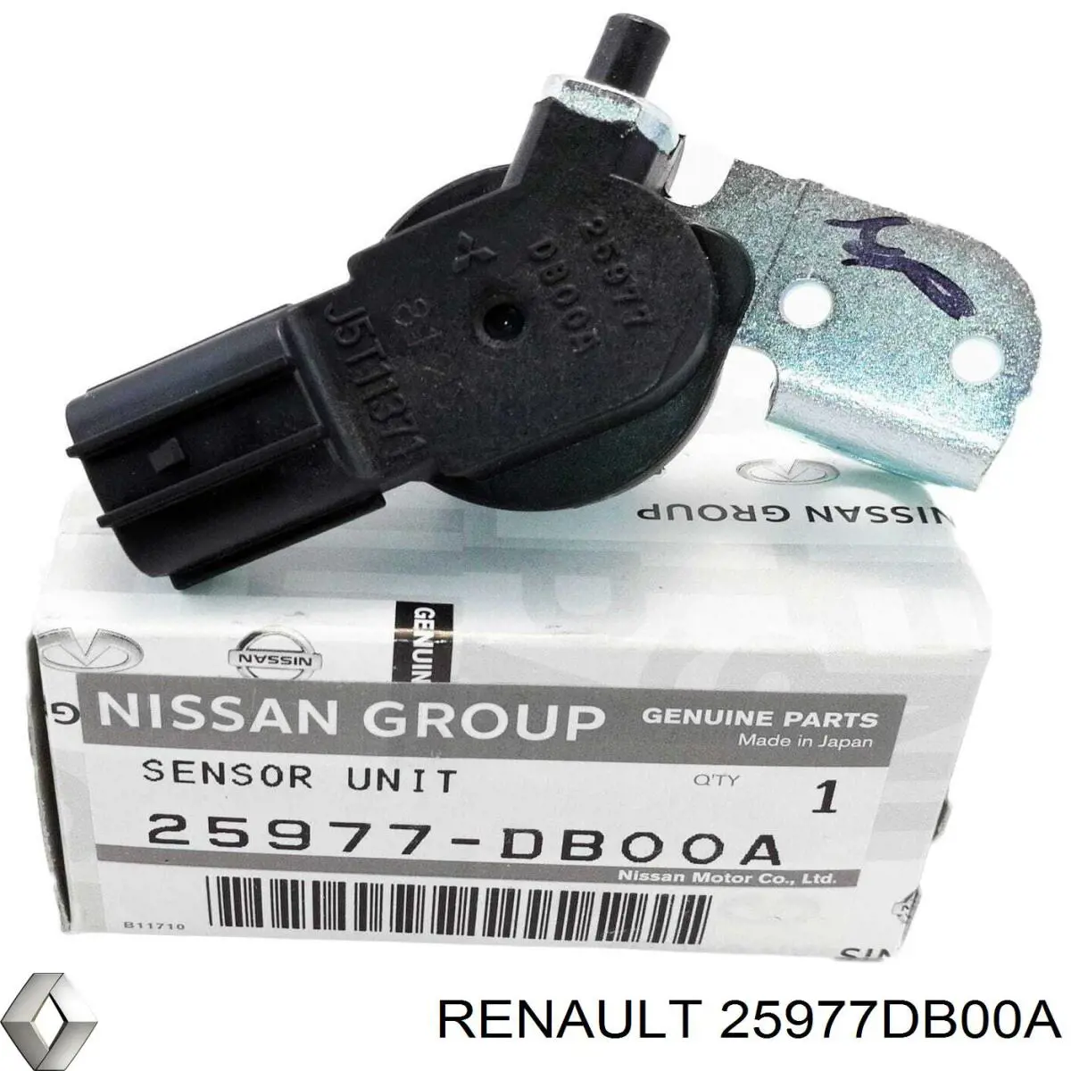 25977DB00A Renault (RVI) sensor de posição (de revoluções de cambota)