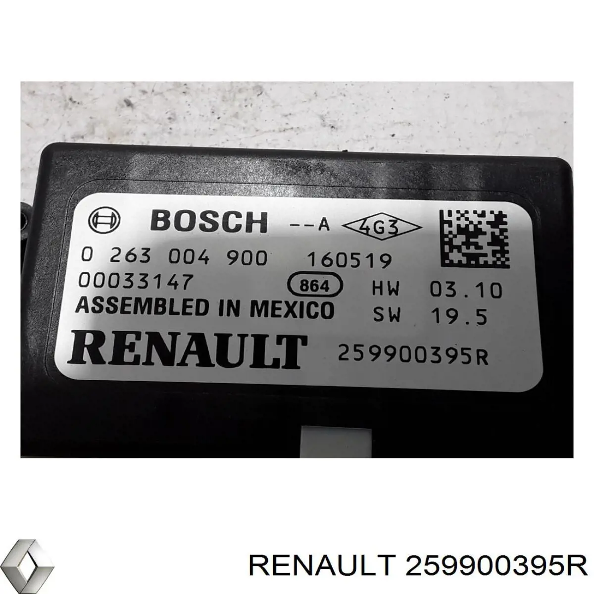 259900395R Renault (RVI) Модуль (блок ЭБУ) управления парктроником