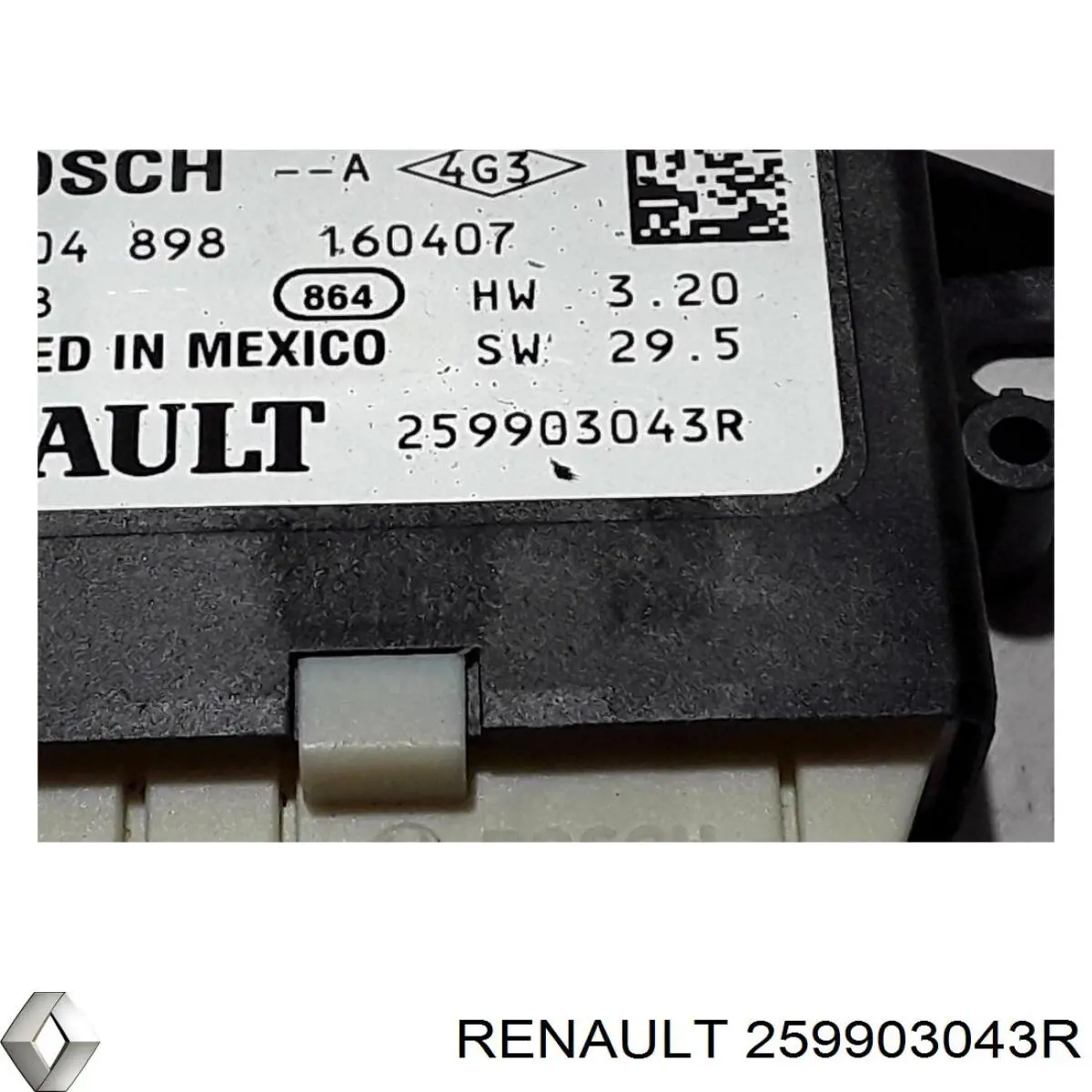 Модуль управления (ЭБУ) парктроником Renault (RVI) 259903043R цена, от 63.35 USD
