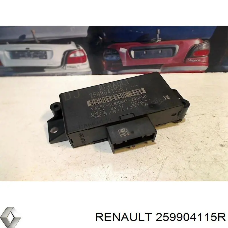 Модуль управления (ЭБУ) парктроником Renault (RVI) 259904115R цена, от 43.45 USD
