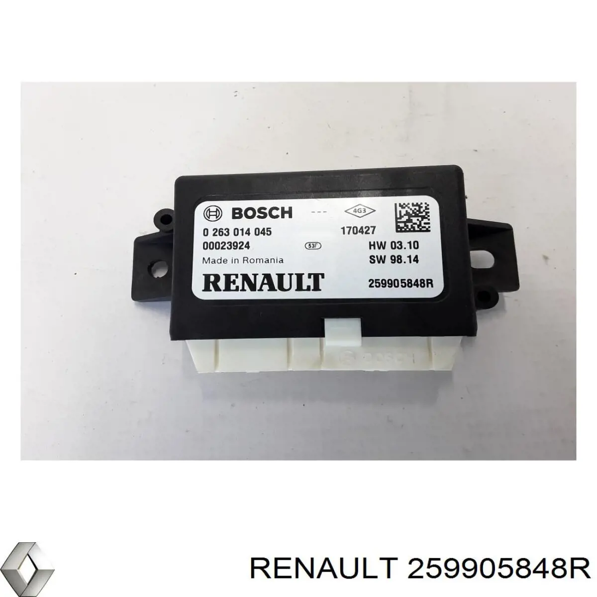 259905848R Renault (RVI) Модуль (блок ЭБУ) управления парктроником