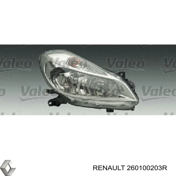 260100203R Renault (RVI) luz direita