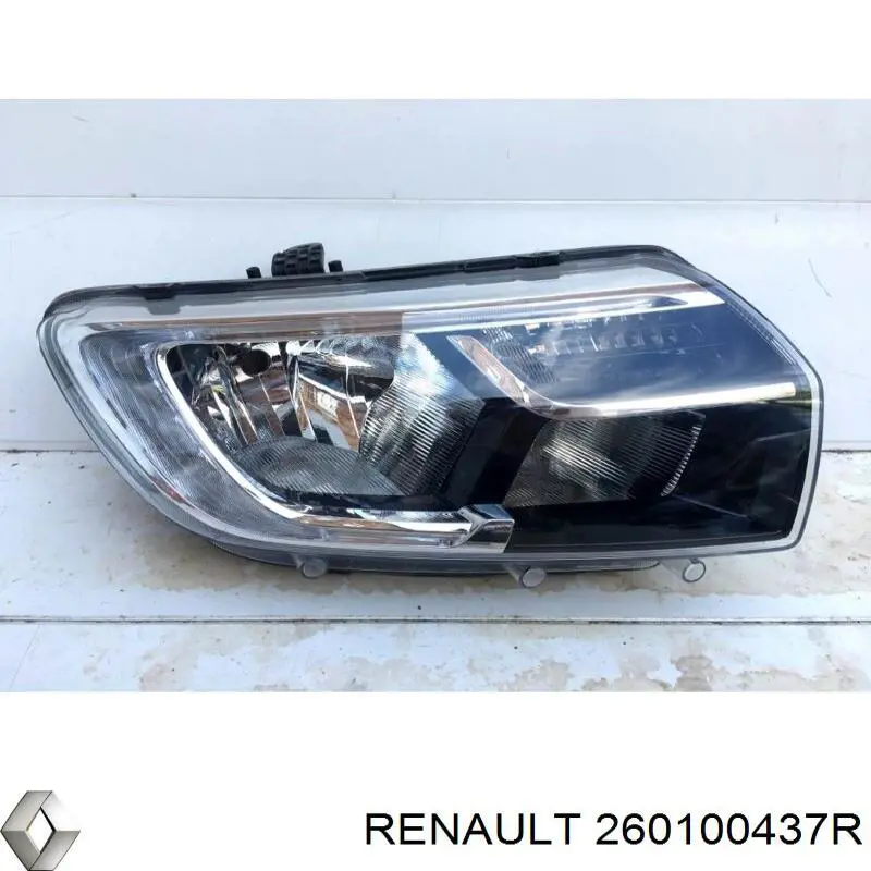Правая блок фара Renault (RVI) 260100437R цена, от 130.21 USD