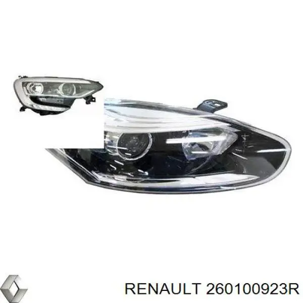 260100923R Renault (RVI) luz direita