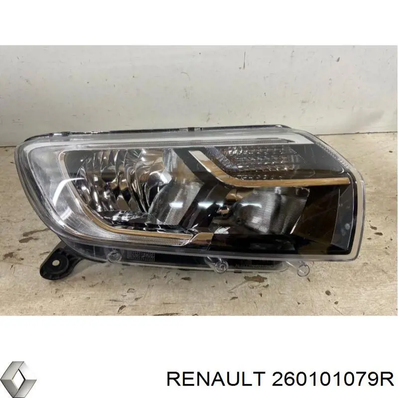 Фара правая 260101079R Renault (RVI)