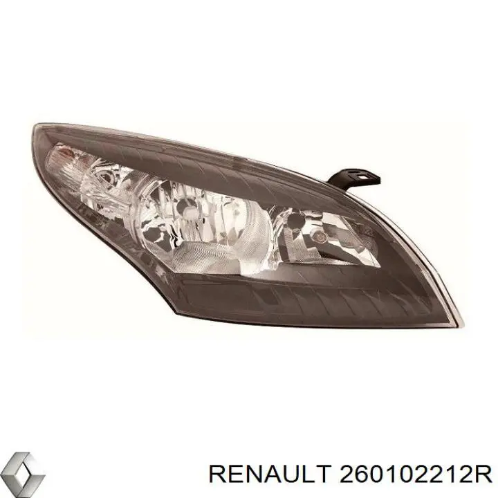 Правая блок фара Renault (RVI) 260102212R цена, от 148.23 USD