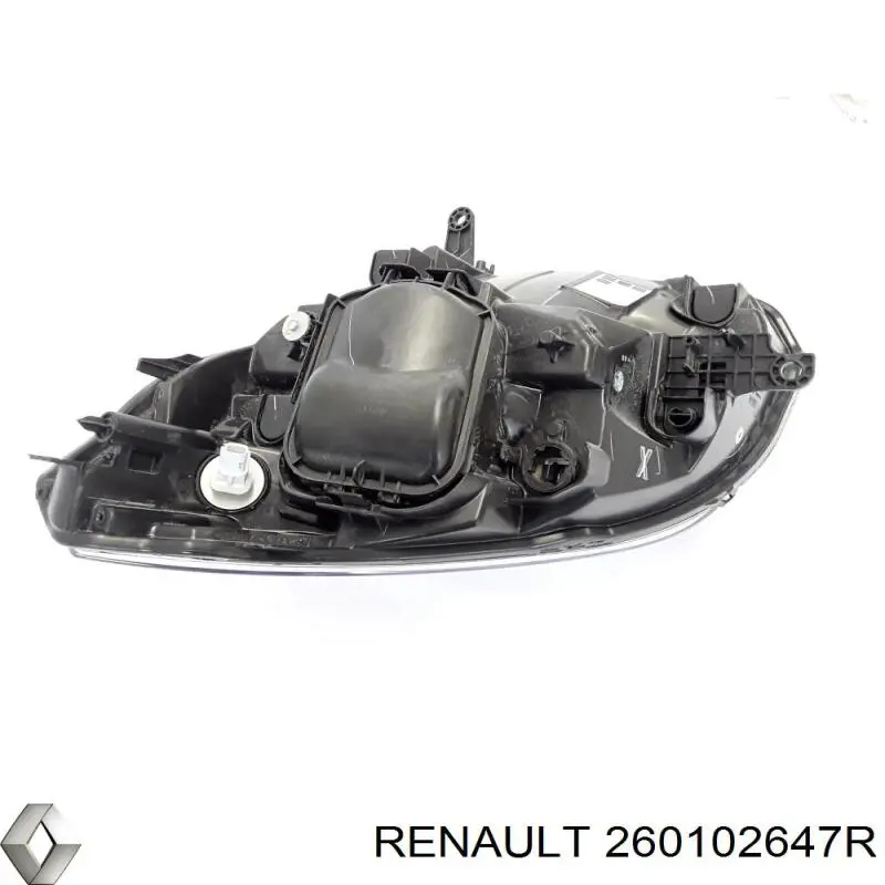 Правая фара 260102647R Renault (RVI)