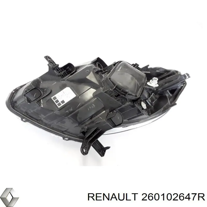 Фара правая Renault (RVI) 260102647R