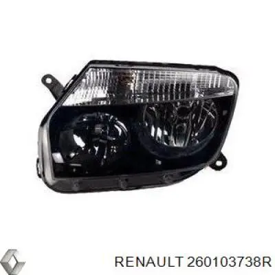 Правая блок фара Renault (RVI) 260103738R цена, от 142.62 USD