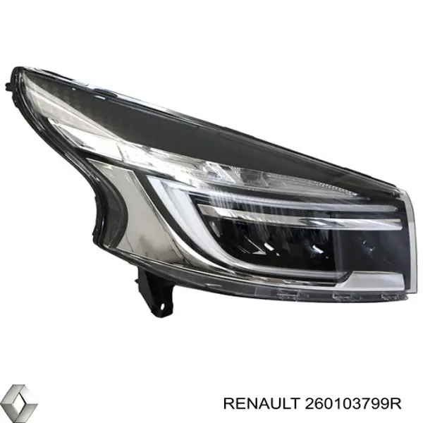 Правая блок фара Renault (RVI) 260103799R цена, от 453.34 USD