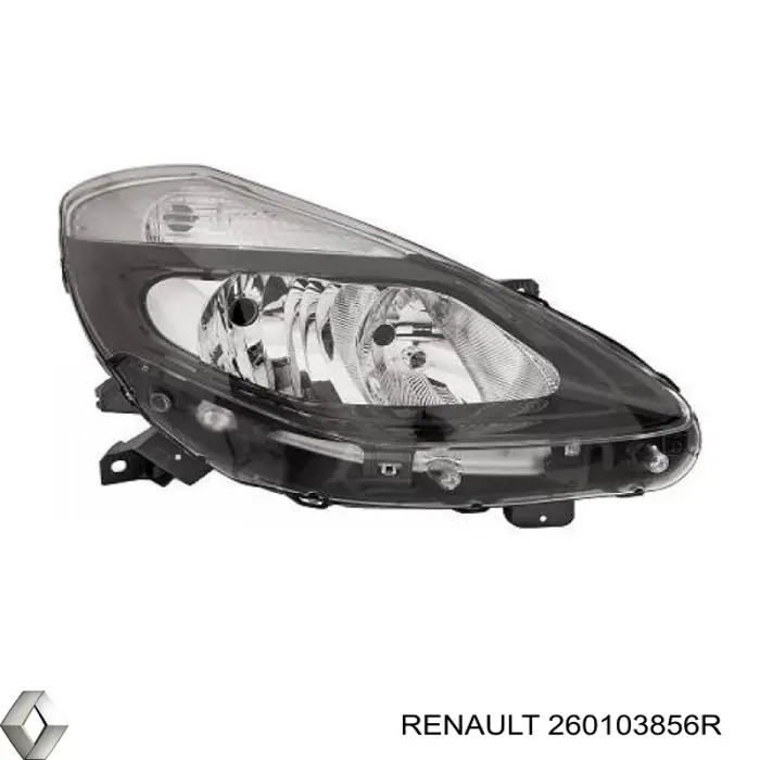 Фара правая 260103856R Renault (RVI)