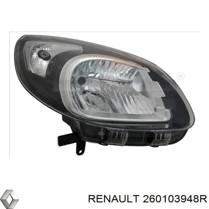 Фара правая 260103948R Renault (RVI)