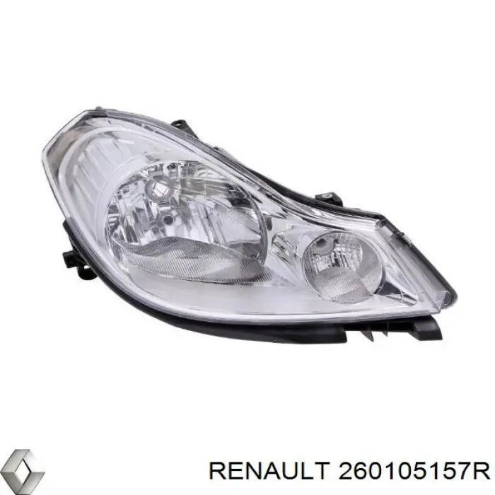 Правая блок фара Renault (RVI) 260105157R цена, от 115.18 USD