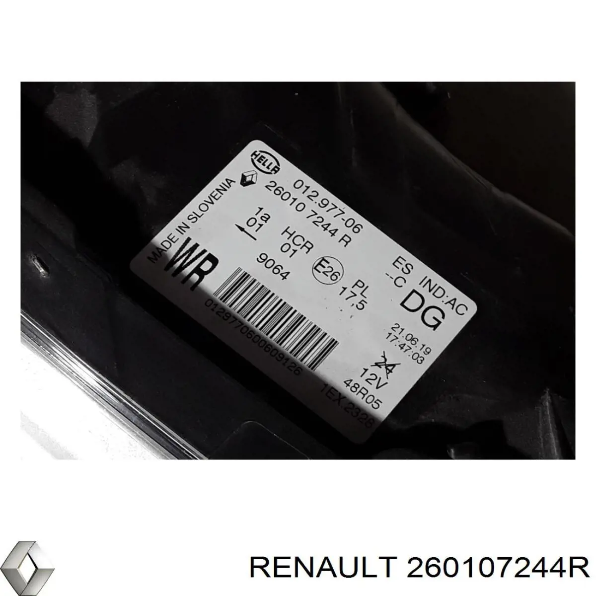 260107244R Renault (RVI) 
