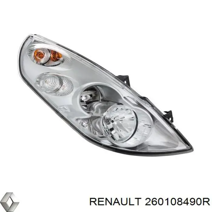 Правая блок фара Renault (RVI) 260108490R цена, от 213.45 USD