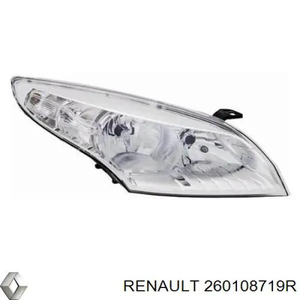 260108719R Renault (RVI) фара правая