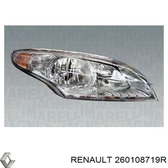 Купить 260108719R Renault (RVI) Фара основная правая