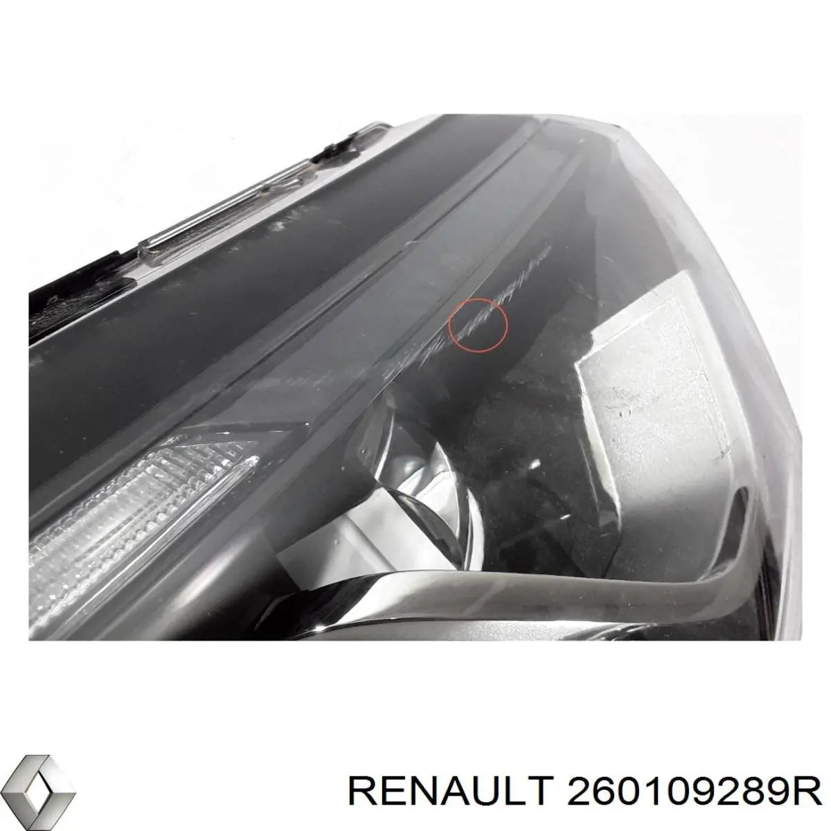 Правая блок фара Renault (RVI) 260109289R цена, от 361.07 USD