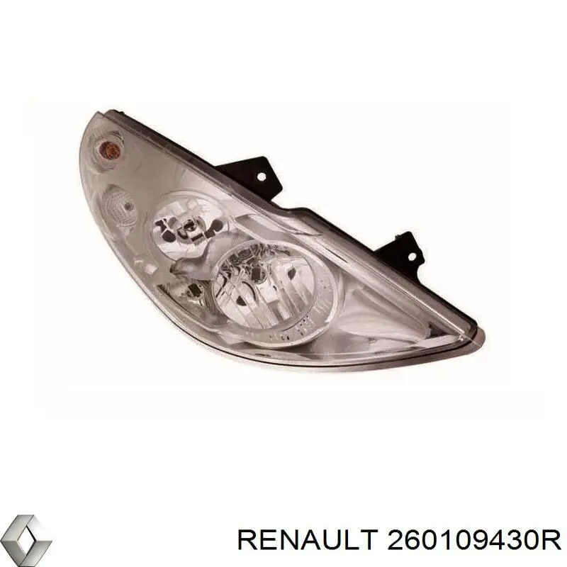 Фара правая 260109430R Renault (RVI)