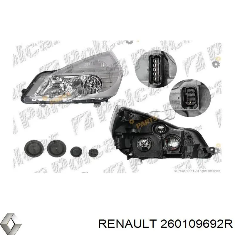260109692R Renault (RVI) Фара передняя правая