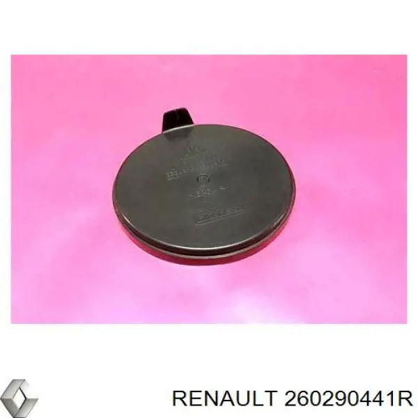 Крышка фары задняя на Renault Fluence B3