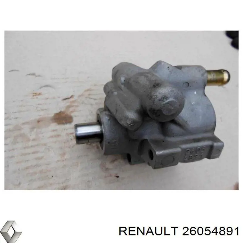 26054891 Renault (RVI) bomba da direção hidrâulica assistida