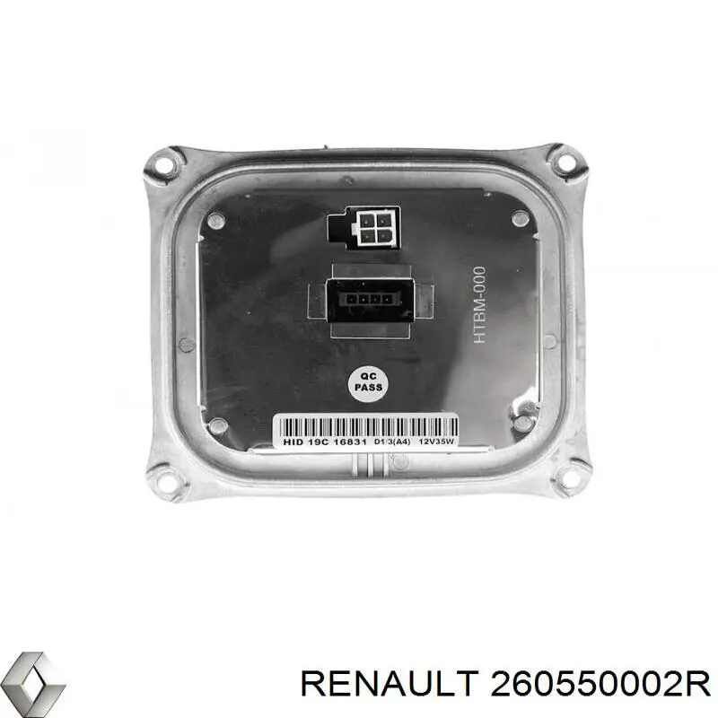 260550002R Renault (RVI) xénon, unidade de controlo