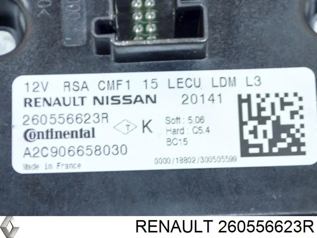 Блок розжига, ксенон Renault (RVI) 260556623R