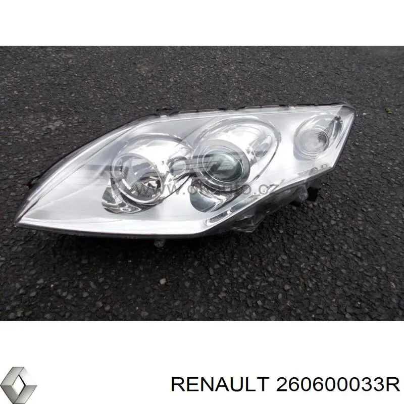 260600033R Renault (RVI) фара левая