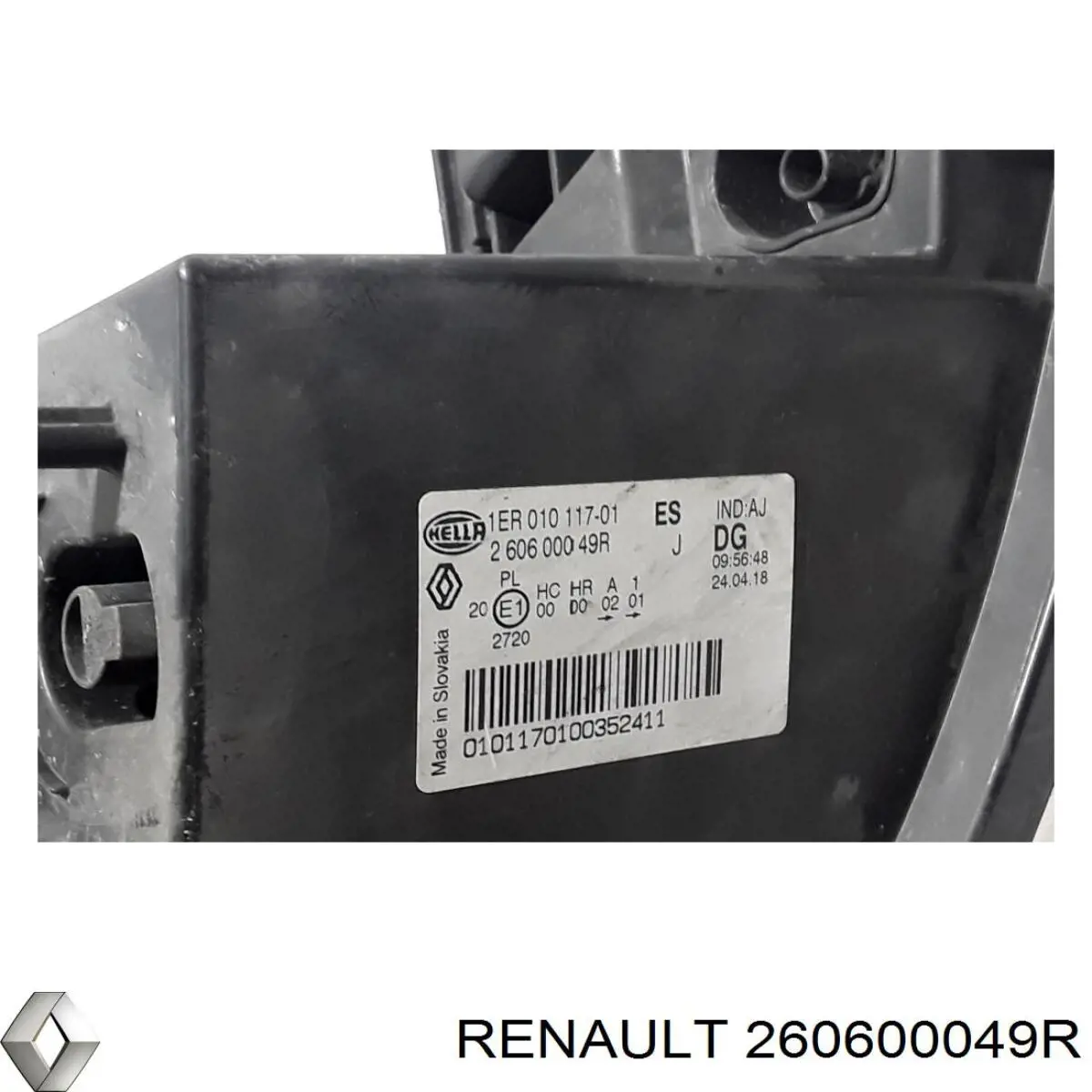  Renault (RVI) 260600049R цена, от 108.46 USD
