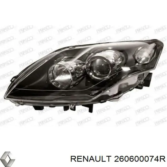 260600074R Renault (RVI) фара левая