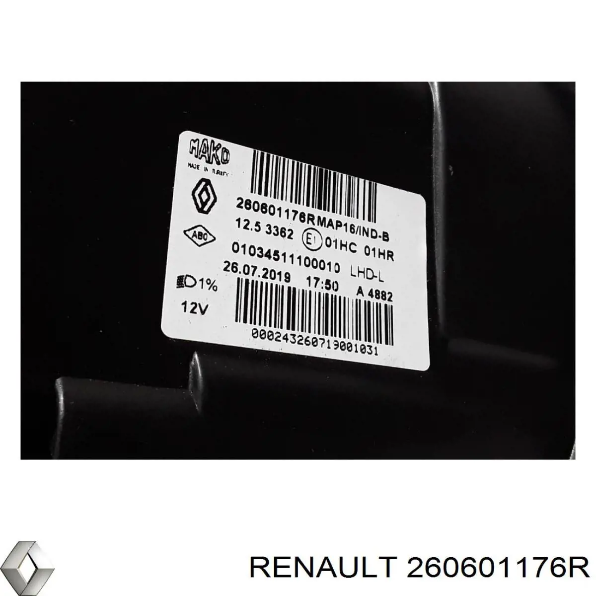 Купить 260601176R Renault (RVI) Фара левая передняя