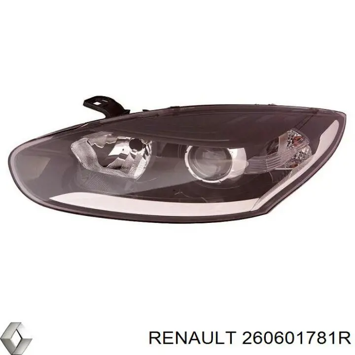 260601781R Renault (RVI) luz esquerda