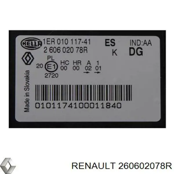 260602078R Renault (RVI)