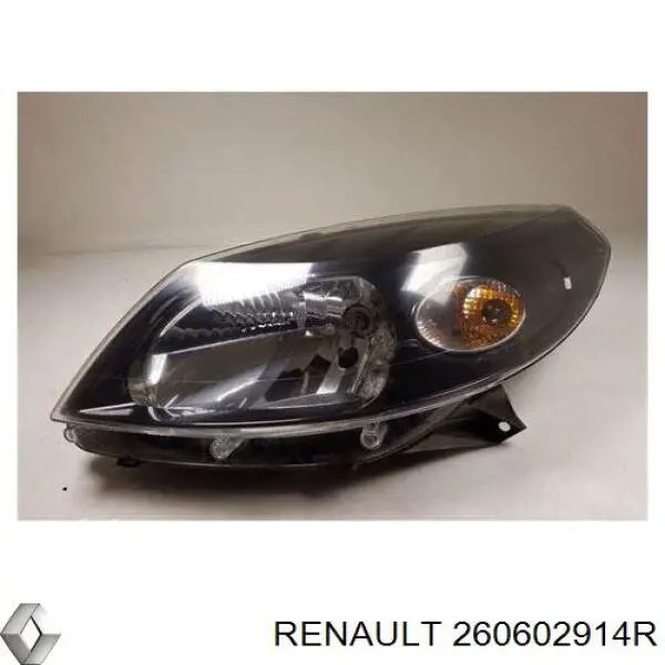 Фара левая 260602914R Renault (RVI)