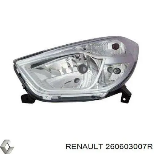 Фара левая Renault (RVI) 260603007R