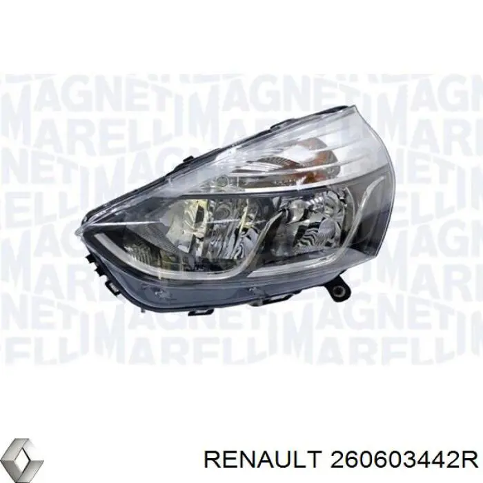 260603442R Renault (RVI) luz esquerda