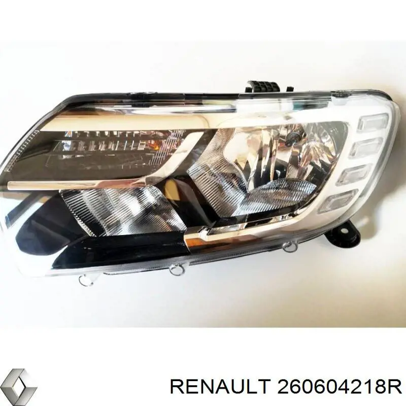 Фара левая 260604218R Renault (RVI)