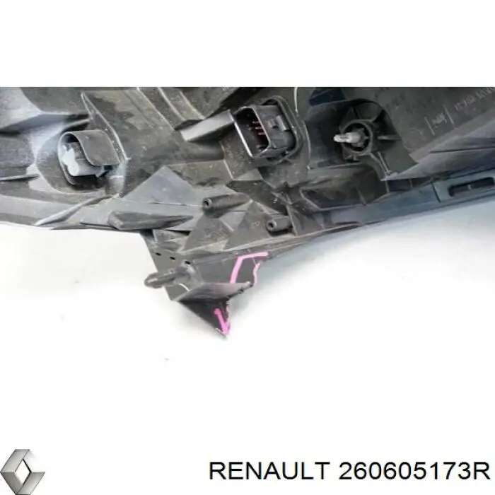 Фара левая Renault (RVI) 260605173R цена, от 121.20 USD