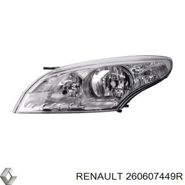260607449R Renault (RVI) luz esquerda