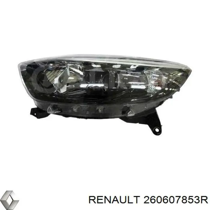 Левая фара 260622723R Renault (RVI)
