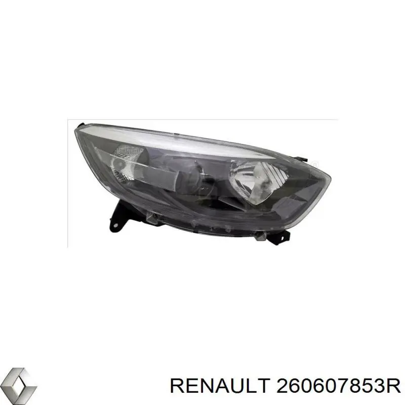 Фара левая Renault (RVI) 260607853R цена, от 124.89 USD