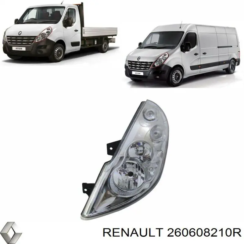 260608210R Renault (RVI) luz esquerda