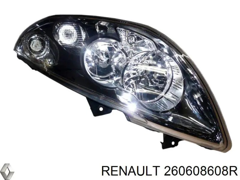 260608608R Renault (RVI) filtro de combustível