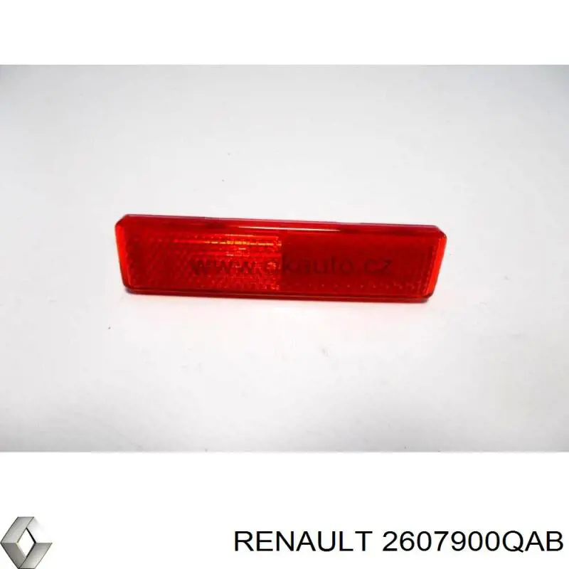 Купить 2607900QAB Renault (RVI) Катафот (отражатель) заднего бампера