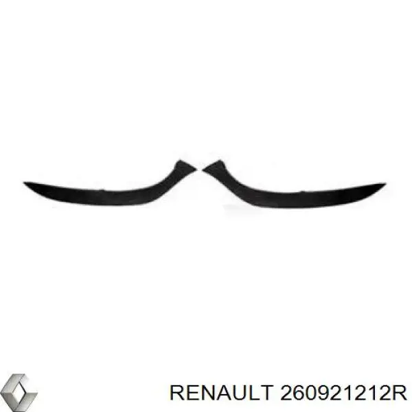 Кронштейн крепления крыла переднего левого передний Renault (RVI) 260921212R цена, от 7.35 USD