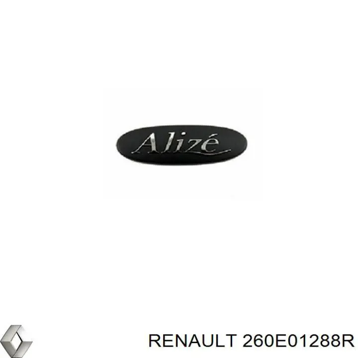 Ресничка (накладка) фары левая+правая Renault (RVI) 260E01288R цена, от 35.00 USD