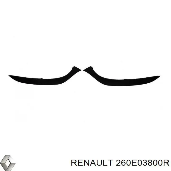 Купить 260E03800R Renault (RVI) Накладка фар, комплект