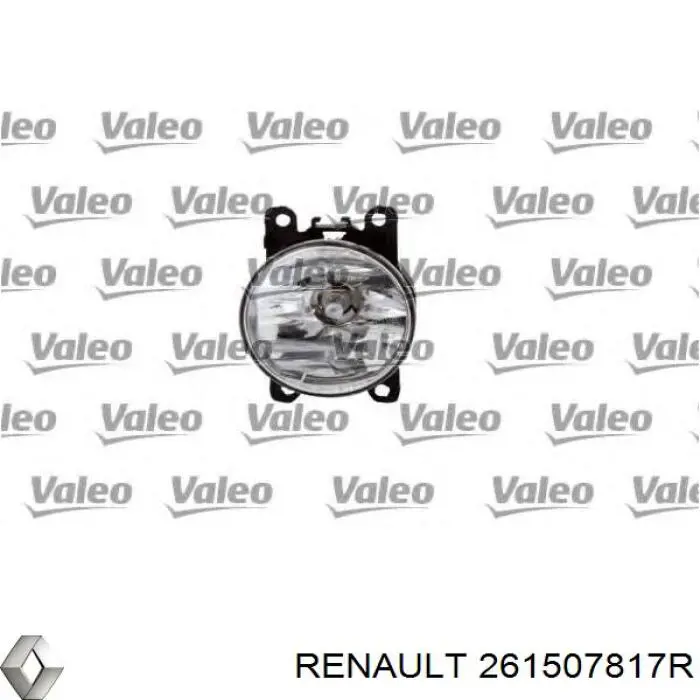 Фонарь противотуманный задний 261507817R Renault (RVI)